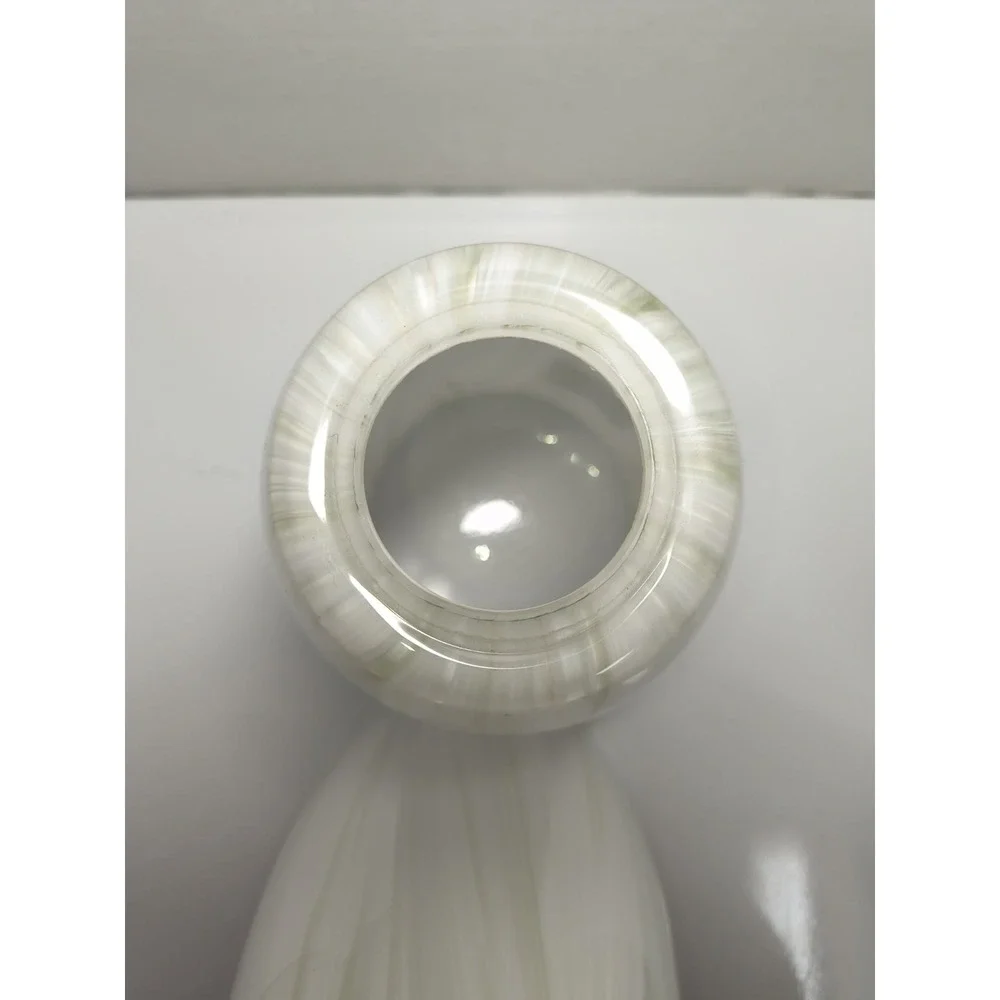 NEW Style Selections Champagne Opal Shimmer Glass Pendant Light‎ Shade Set Of 2